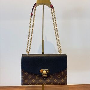 SOLD ❌Louis Vuitton Monogram Saint Placide Black with Red